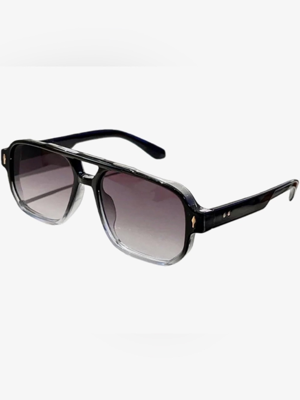 G12 Hd Ultra Light Sunglasses Uv400 Retro Black Gradient Aviator Sunglasses